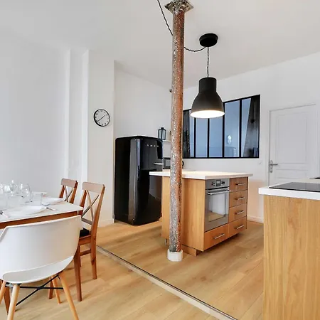 Loft Lumineux Et Design - 6 Personnes Voltaire 11e Apartment Paris