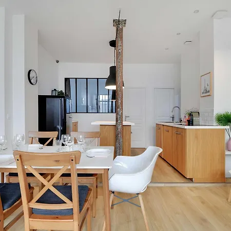Loft Lumineux Et Design - 6 Personnes Voltaire 11e Apartment Paris