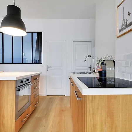 Apartment Loft Lumineux Et Design - 6 Personnes Voltaire 11e Paris