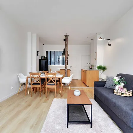 Apartment Loft Lumineux Et Design - 6 Personnes Voltaire 11e